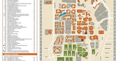 Университет Техаса в Далласе карте